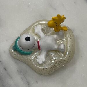 Vtg Hallmark Keepsake 2003 Winter Fun with Snoopy #6 Clip On Miniature Peanuts